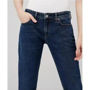 Rag & Bone Dre Low Rise Slim Boyfriend Cut Off Denim Jeans Chelsea Wash Size 30